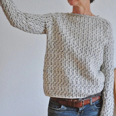 Angelina™ | Elegant och Bekväm Stickad Pullover