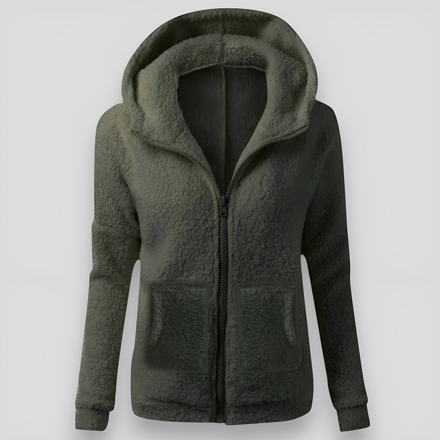 Silje™ | Dam Hoodie i Tjock Fleece