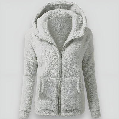 Silje™ | Dam Hoodie i Tjock Fleece