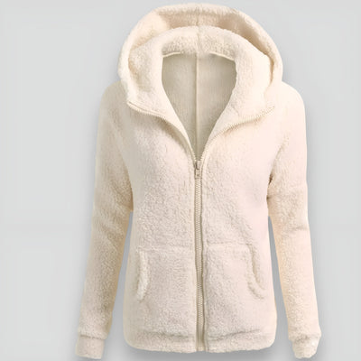Silje™ | Dam Hoodie i Tjock Fleece