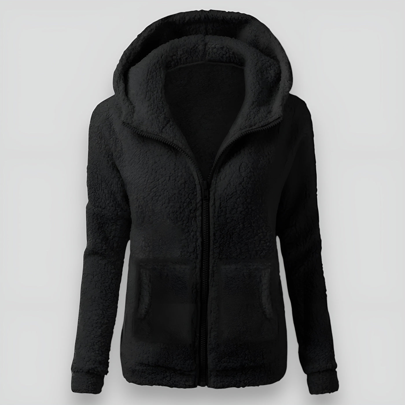 Silje™ | Dam Hoodie i Tjock Fleece