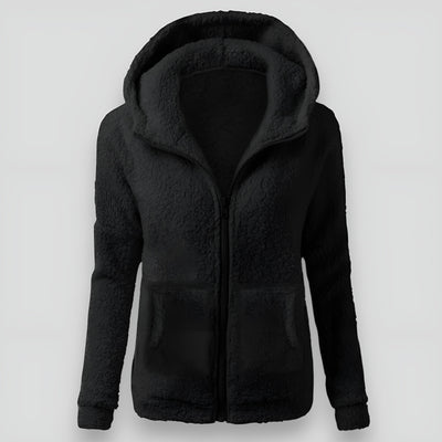 Silje™ | Dam Hoodie i Tjock Fleece