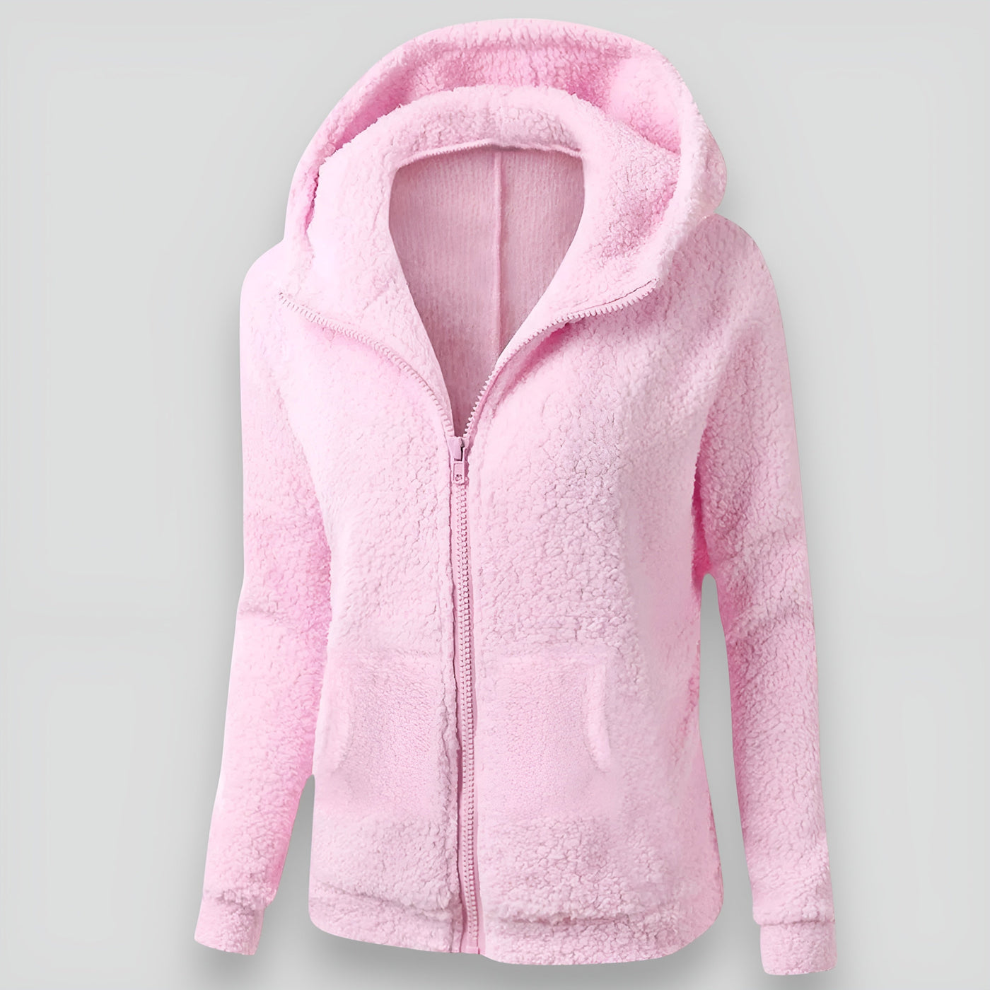 Silje™ | Dam Hoodie i Tjock Fleece