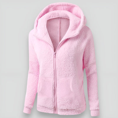 Silje™ | Dam Hoodie i Tjock Fleece