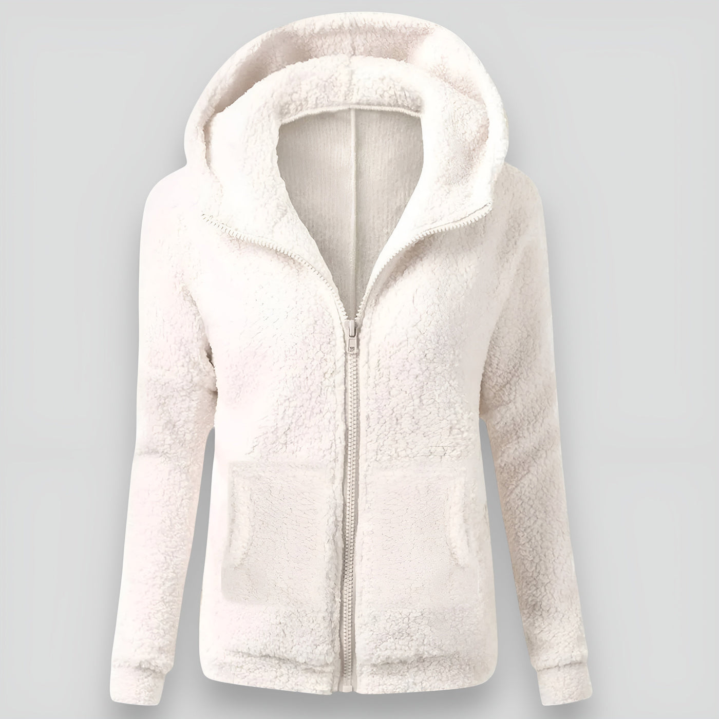 Silje™ | Dam Hoodie i Tjock Fleece