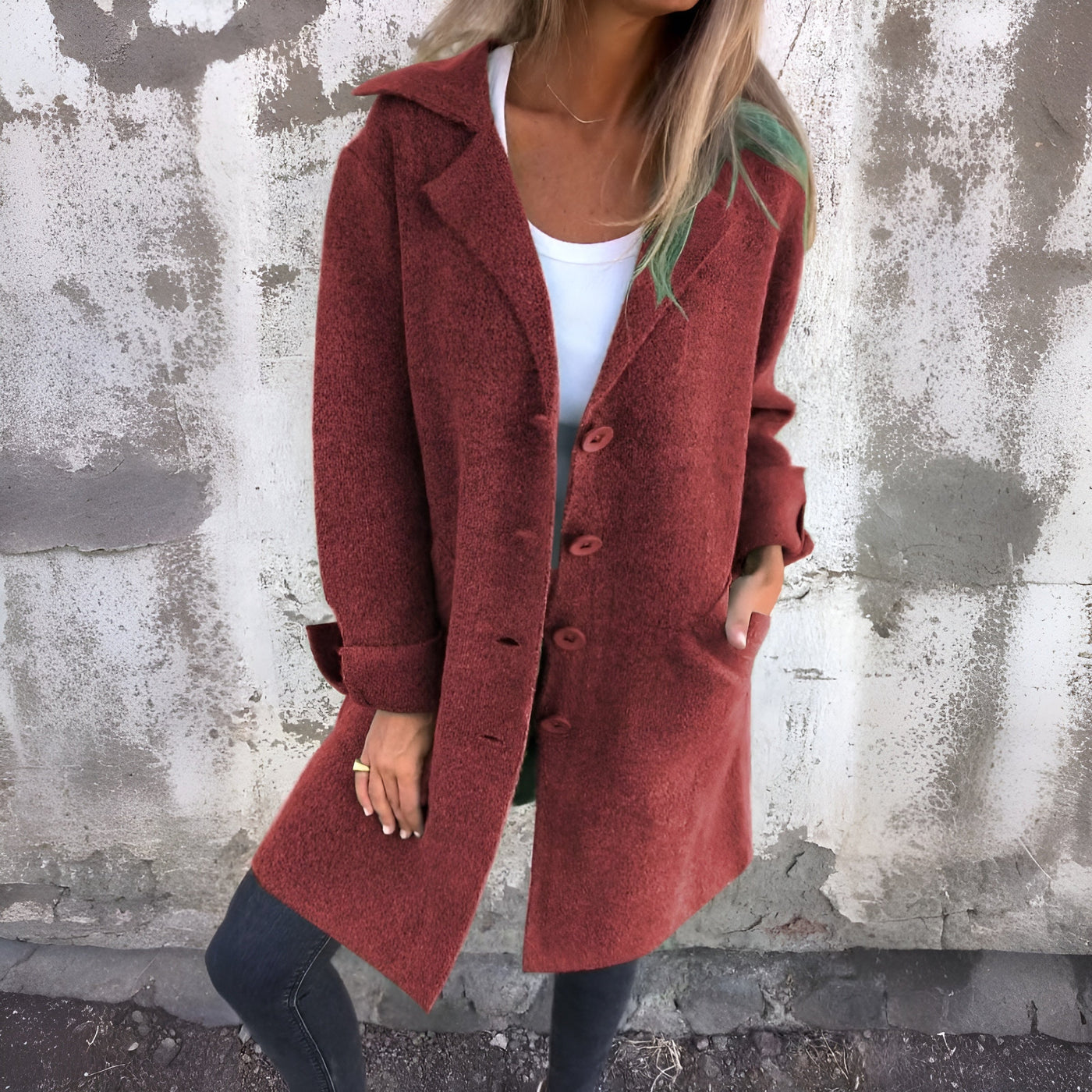 Kajsa™ | Ullkappa med slag
